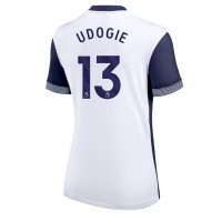 Echipament fotbal Tottenham Hotspur Destiny Udogie #13 Tricou Acasa 2024-25 pentru femei maneca scurta